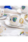 Acar Jupiter 6 Kişilik Porselen Kahve Fincanı Takımı