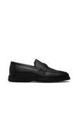 Erkek Hakiki Deri Loafer Hafif Ayakkabı 25k 119569 M Siyah