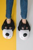 BUDDY Erkek Hayvanlı Panduf Ev Ayakkabısı Pufidik Peluş