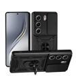 Tecno Camon 40 4G Kılıf Magnetik Standlı Kamera Korumalı Zore Sürgülü Vega Kapak