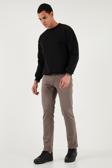 Buratti Pamuklu Regular Fit Normal Bel Boru Paça Jeans Erkek Kot Pantolon 2211C40PARMA TOPRAK
