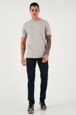 Buratti Streç Pamuklu Slim Fit Normal Bel Dar Paça Jeans Erkek Kot Pantolon 1115C24NAPOLI LACİVERT