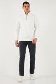 Buratti Pamuklu Regular Fit Normal Bel Boru Paça Jeans Erkek Kot Pantolon 2211C40PARMA ANTRASİT