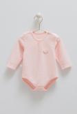 TINY LACE KALP DETAYLI ÇITÇITLI BODY  - CARAMELL  - BK1913 - Pembe - 1 - 3 Ay - BK1913-Pembe-1 - 3 Ay Pembe
