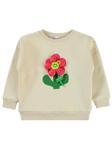 Civil Girls Mobil Papatya 2-5 Yaş Sweatshirt - Beyaz 3-4 Yaş