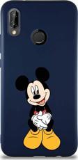 Printify Huawei P20 Lite Soft Premier Kapak Mickey Mouse-A Tasarımlı Silikon Kılıf - Lacivert