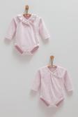 CUTE RABBIT ANVELOP UZUN KOL İKİLİ BODY - CARAMELL  - BK1481 - Lila - 0 - 1 Ay0 - 1 Ay - BK1481-Li-0 - 1 Ay0 - 1 Ay Lila