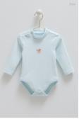 YARIM BALIKÇI BASIC ÇITÇITLI BODY - CARAMELL  - BE2072 - Mavi - 12 - 18 Ay - BE2072-Mavi-12 - 18 Ay Mavi