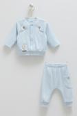 GOOD BABY ÇITÇITLI ALT ÜST TAKIM - CARAMELL  - TKE1834 - Mavi - 9 - 12 Ay - TKE1834-Mavi-9 - 12 Ay Mavi