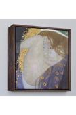 Ahşap Çerçeveli Gustav Klimt'İn Danae Tablosu-8318