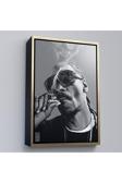 Ahşap Çerçeveli Snoop Dogg Tablo-7690