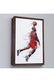 Ahşap Çerçeveli Michael Jordan Tablo-7787