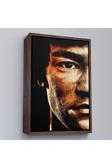 Ahşap Çerçeveli Bruce Lee Tablosu-7812