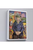 Ahşap Çerçeveli Vincent Van Gogh - Père Tanguy’Un Portresi Tablo-7459