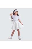 Mnk Baby&Kids Scuba 23 Nisan Kız Çocuk Kloş Etek Mnk0565 Beyaz