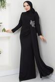 Gözde Tesettür Abiye Siyah