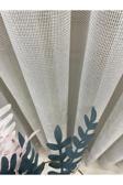 Brillant Gri Renk Modern Dokulu Örme 1/3 Sık Pile Tül Perde