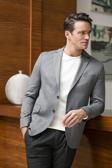 Buratti Slim Fit 6 Drop Çift Yırtmaçlı Blazer Erkek Ceket 216SERARDO GRİ