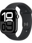 Apple Watch Series 10 GPS + Cellular MWY33TU/A 46mm Simsiyah Alüminyum Kasa ve Siyah Spor Kordon Akıllı Saat S/M (Apple Türkiye Garantili)