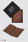 D's Damat Taba Düz Kutulu Hakiki Deri Cüzdan