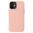 iPhone 12 Mini Uyumlu KHYR Leathersafe Wireless Kılıf-Pembe