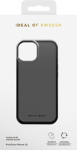 iDeal of Sweden Clear Case iPhone 15 Tinted Black