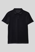 Lacivert Polo Yaka Standart Fit Basic Unisex T-Shirt - 11330