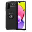 Galaxy A03s Kılıf KHYR Ravel Silikon Kapak - Siyah