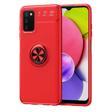 Galaxy A03s Kılıf KHYR Ravel Silikon Kapak - Kırmızı