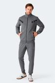 Slazenger FELON Erkek Fermuar Cepli Antrasit Eşofman Takımı