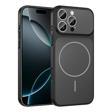 Apple iPhone 15 Pro Max Kılıf Zore M-Safe Şarj Özellikli Kamera Korumalı Formen Kapak