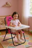 EXENT 2–6 Yaş, Katlanabilir Çocuk Sandalyesi ve Masası Tak-Çıkar Masa-Little Princess-PEMBE
