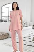 Kadın Dantelli Hamile & Lohusa Pijama Takımı