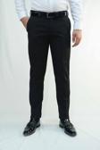 Bomonti Erkek Siyah Battal Nıkrasız Gabardın Pamuk Pantolon