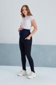 IŞŞIL 5034-Bilek Boy Pamuk Lycra Hamile Dar Paça Pantolon