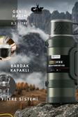 Car Termos Safe 3.2 Litre Dağcı Termos