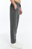 Erkek Gri Fermuar Cepli Düz Paça Eşofman Alt-p601