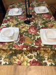 Angels Collection Çiçekli Masa Örtüsü