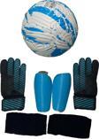 Unes 5 No 4 Astar Makine Dikişli Futbol Topu Kaleci Eldiveni Ve Tekmelik 3Lü Set