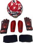 Unes Jooko Çizgili 5 No Top Tekmelik Ve Kaleci Eldiveni Seti Pompa Hediyeli