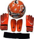 Unes Jooko Çizgili 5 No Top Tekmelik Ve Kaleci Eldiveni Seti Pompa Hediyeli
