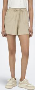 Only Onljakiri Keten Karışımlı Comfort Fit Belden Bağlamalı Bayan Short 15346498 BEJ