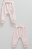CUTE RABBIT CEP DETAYLI PATİKSİZ İKİLİ PANTOLON - CARAMELL  - APK1486 - Pembe - 12 - 18 Ay - APK1486-Pembe-12 - 18 Ay Pembe