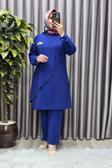 Kadın Tesettür Giyim Büyük Beden Çağla Krep İkili Takım 