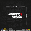 Okyay Works Replika Kalpler Sticker - Siyah