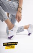 Sandal Spor Kadın Dolgu Taban Ortopedik File Sabo Doktor Hemşire Hastane Aşçı  Terlik  SS001-0278 BEYAZ 