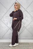 KADIN KAPÜŞONLU KOMBİNLİ TESETTÜR TAKIM