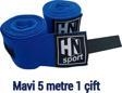 Hn Sport Boks Kick Boks Muay Thai Wushu Sanda Tüm Sporlar İçin El Bandajı 5 M X 2 Adet Elastik Boks Bandajı