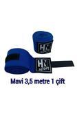 Hn Sport Boks Kick Boks Muay Thai Wushu Sanda Tüm Sporlar İçin El Bandajı 3,5 M X 2 Adet Elastik Boks Bandajı