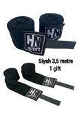 Hn Sport Boks Kick Boks Muay Thai Wushu Sanda Tüm Sporlar İçin El Bandajı 3,5 M X 2 Adet Elastik Boks Bandajı